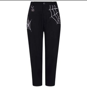 NWT HellBunny Miss Muffett Pants